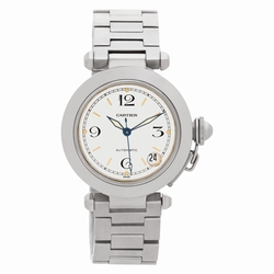 Cartier 2324 Pasha C Automatic Male Stainless Steel