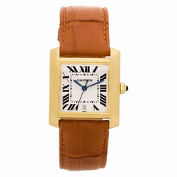 Cartier 1840 Tank Francaise Automatic Male 18k yellow gold