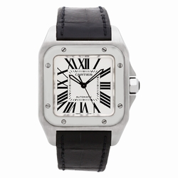 Cartier W20126X8 Santos 100 Automatic Unisex Stainless Steel