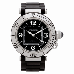 Cartier w31077u2 Pasha Seatimer Automatic Male Stainless Steel