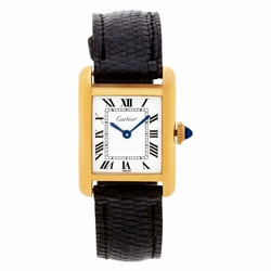 Cartier Cartier 2233 Tank Quartz Female Gold Fill