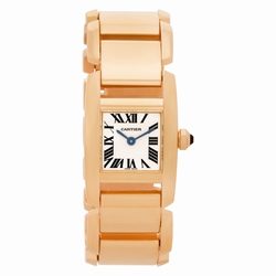 Cartier W650018H Tankissime Quartz Female 18k rose gold