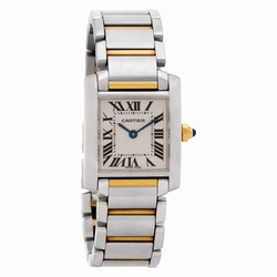 Cartier 345520CD Tank Francaise Quartz Female Stainless Steel