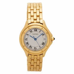 Cartier 887906 Cougar Quartz Female 18k yellow gold