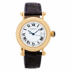Cartier 1420 0 Diabolo Quartz Unisex 18k yellow gold