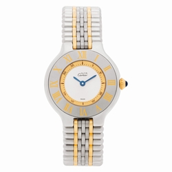 Cartier 1340 Must de Quartz Female Stainless Steel