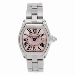 Cartier 2675 Roadster Quartz Female Stainless Steel