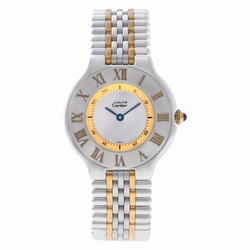 Cartier 1330 Must 21 Quartz Unisex Stainless Steel