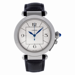 Cartier W3107255 Pasha 42mm Automatic Unisex Stainless Steel