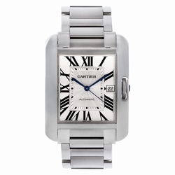 Cartier 3507 Tank Anglaise XL Automatic Male Stainless Steel