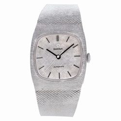 Omega w6855 Classic Automatic Male 14k White Gold