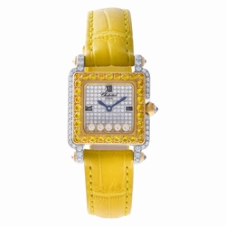 Chopard 276852-9019 Happy Sport Quartz Female 18k White Gold