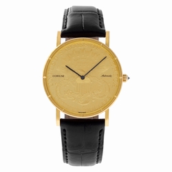 Corum 1900 $20 Coin Automatic Unisex 18k yellow gold