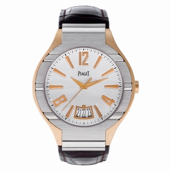 Piaget GOA34041 Polo Automatic Male 18k White and Pink Gold