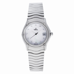 Ebel 9087121 Classic Wave Quartz Female Stainless Steel