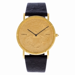 Corum CT32892 $20 Coin Quartz Male 18k Yellow Gold