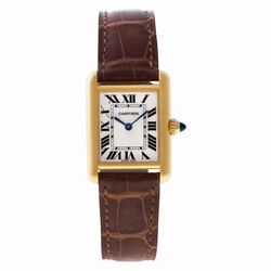 Cartier 2442 Tank Quartz Female 18k yellow gold