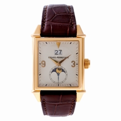 Girard Perregaux 25800-52-851-BA6D Vintage 1945 Automatic Male 18k Pink Gold