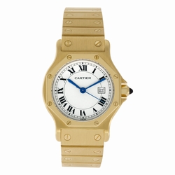 Cartier Cartier 1048 Santos Automatic Unisex 18k yellow gold