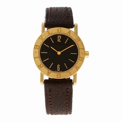 Bvlgari BB 30 GL Classic Quartz Female 18k Yellow Gold