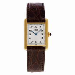 Cartier 590005 Tank Vermeil Quartz Female Vermeil