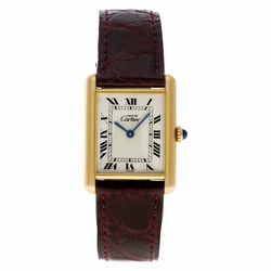 Cartier 60029 Tank Vermeil Manual Female Vermeil