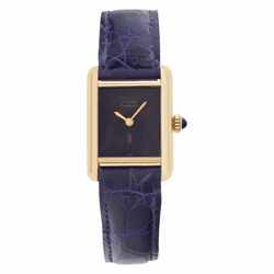 Cartier Cartier 1991 Tank Quartz Female Vermeil