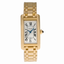 Cartier 1725 Tank American Automatic Unisex 18k yellow gold