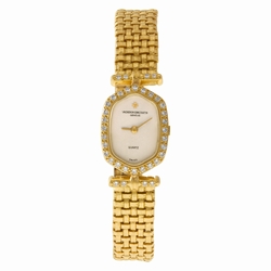 Vacheron Constantin 62502/206  Quartz Female 18k Yellow Gold