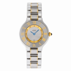 Cartier W10073R6 Must de Quartz Female Stainless Steel