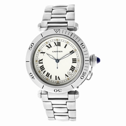 Cartier 1040 Pasha 38 Automatic Unisex Stainless Steel