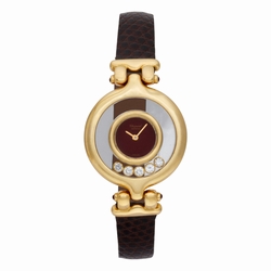 Chopard 4101 Happy Diamond Quartz Female 18k yellow gold
