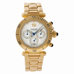 Cartier 2111 Pasha 38 Automatic Male 18k yellow gold
