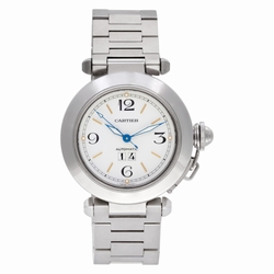 Cartier w31044m7 Pasha C Automatic Female Stainless Steel