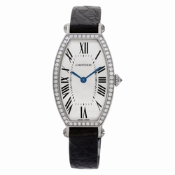 Cartier WE400131 2711 Tonneau Manual Female 18k White Gold
