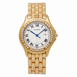 Cartier 887905 Cougar Quartz Unisex 18k yellow gold