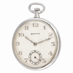 Zenith Zenith 8274 pocket watch Manual Male Platinum