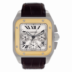 Cartier W20091X7 Santos 100 Automatic Male Stainless Steel
