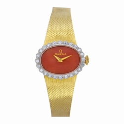 Omega Omega 4034 Classic Manual Female 14k yellow gold