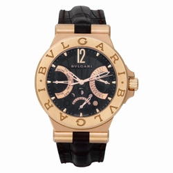 Bvlgari DGP42GMP Diagono Automatic Male 18k Pink Gold