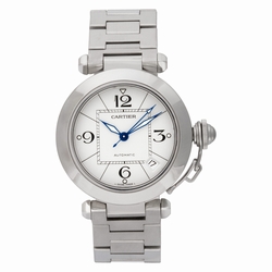 Cartier 2324 Pasha 35 Automatic Unisex Stainless Steel
