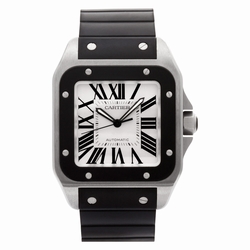 Cartier W20121U2 Santos 100 Automatic Male Stainless Steel
