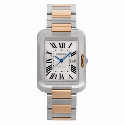 Cartier W5310047 Tank Anglaise XL Automatic Unisex 18k gold & Stainless Steel