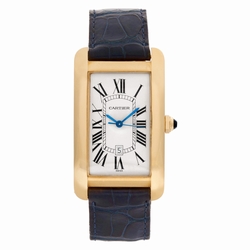 Cartier W5603156 Tank Americaine Automatic Male 18k yellow gold