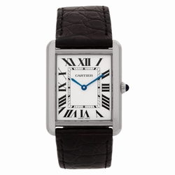 Cartier WSTA0028 Tank Solo Quartz Unisex Stainless Steel