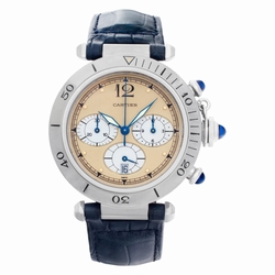 Cartier W3100355 Pasha Quartz Unisex Stainless Steel