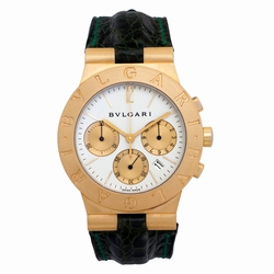 Bvlgari CH 35 G Diagono Quartz Unisex 18k yellow gold