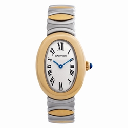 Cartier W15045D8 Baignoire Quartz Female 18k yellow gold