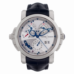 Ulysse Nardin 670-88 Circa 2015 Sonata Cathedral Automatic Male 18k White Gold