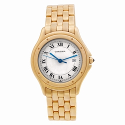 Cartier Cartier 1761 Cougar Quartz Unisex 18k yellow gold